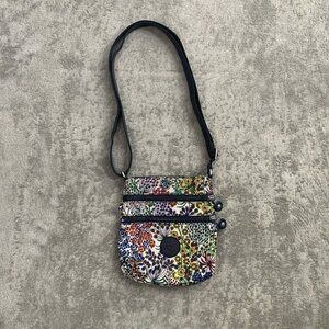 Kipling Crossbody Bag Womens Small Floral Handbag Adjustable Travel 7.5x7”
